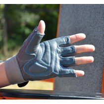 Рукавички для фітнесу MadMax MFG-921 Voodoo Mid grey/light blue S Рукавички для фітнесу MadMax MFG-921 Voodoo Mid grey/light blue S