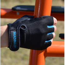 Рукавички для фітнесу MadMax MFG-251 Rainbow Turquoise M Рукавички для фітнесу MadMax MFG-251 Rainbow Turquoise M