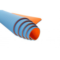 Коврик для йоги и фитнеса U-POWEX TPE йога-мат Orange/Blue (183х61х0.6) Коврик для йоги и фитнеса U-POWEX TPE йога-мат Orange/Blue (183х61х0.6)
