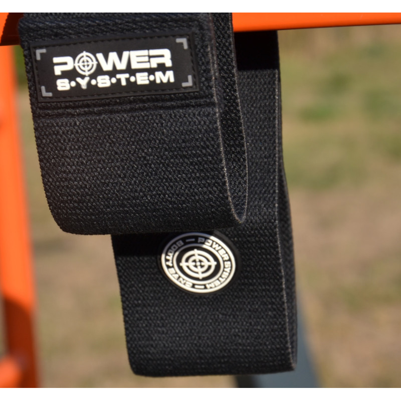 Тканева гумка для фітнесу та спорту Power System PS-4093 Booty Band LVL 3 Black/Grey (d_94 см. навантаження 6-12кг.)
