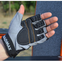 Рукавички для фітнесу MadMax MFG-871 Damasteel Grey/Black M Рукавички для фітнесу MadMax MFG-871 Damasteel Grey/Black M