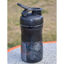 Шейкер спортивний (пляшка) BlenderBottle SportMixer Flip 20oz/590ml Black Шейкер спортивний (пляшка) BlenderBottle SportMixer Flip 20oz/590ml Black