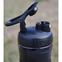 Шейкер спортивний (пляшка) BlenderBottle SportMixer Flip 20oz/590ml Black Шейкер спортивний (пляшка) BlenderBottle SportMixer Flip 20oz/590ml Black