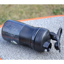 Шейкер спортивний (пляшка) BlenderBottle SportMixer Flip 20oz/590ml Black Шейкер спортивний (пляшка) BlenderBottle SportMixer Flip 20oz/590ml Black