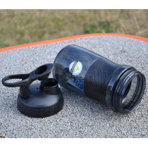 Шейкер спортивний (пляшка) BlenderBottle SportMixer Flip 20oz/590ml Black Шейкер спортивний (пляшка) BlenderBottle SportMixer Flip 20oz/590ml Black