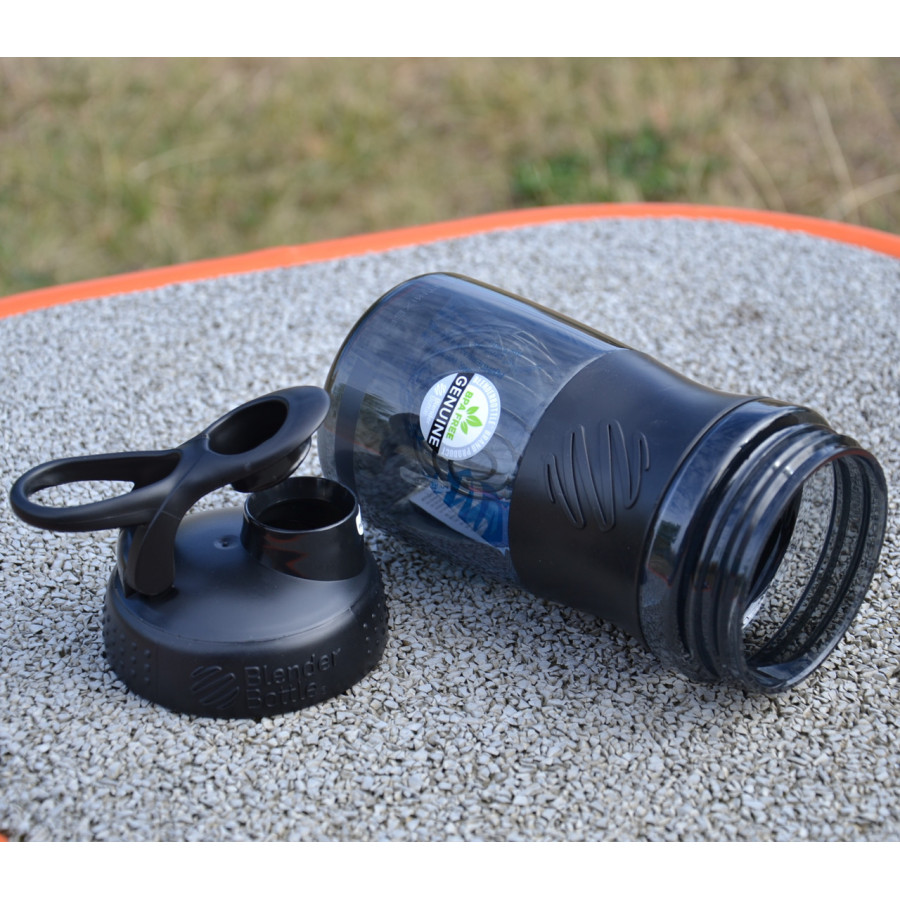 Шейкер спортивний (пляшка) BlenderBottle SportMixer Flip 20oz/590ml Black