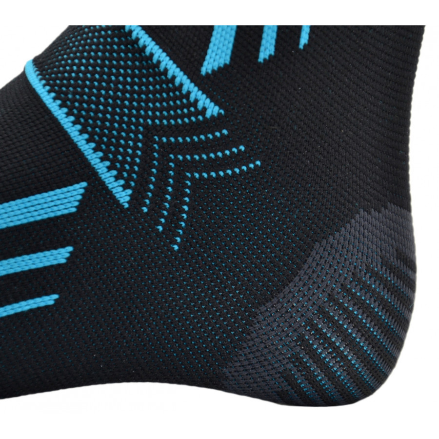 Бандажі на гомілкостоп Power System PS-6022 Ankle Support Evo Black/Blue (2шт.) M