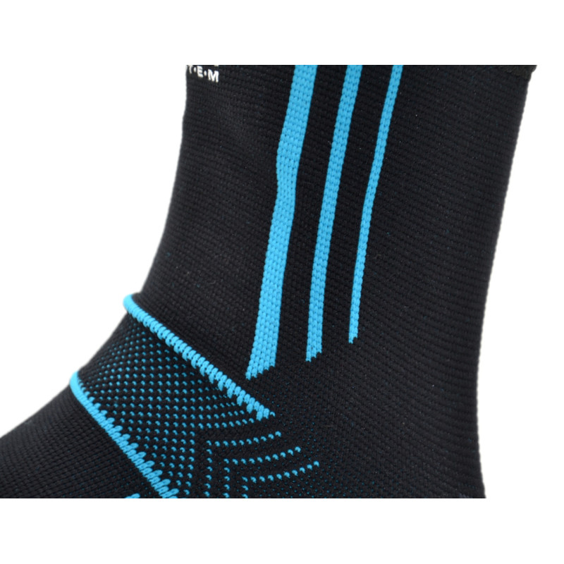 Бандажі на гомілкостоп Power System PS-6022 Ankle Support Evo Black/Blue (2шт.), Размер M, Эластан, Черно-синий