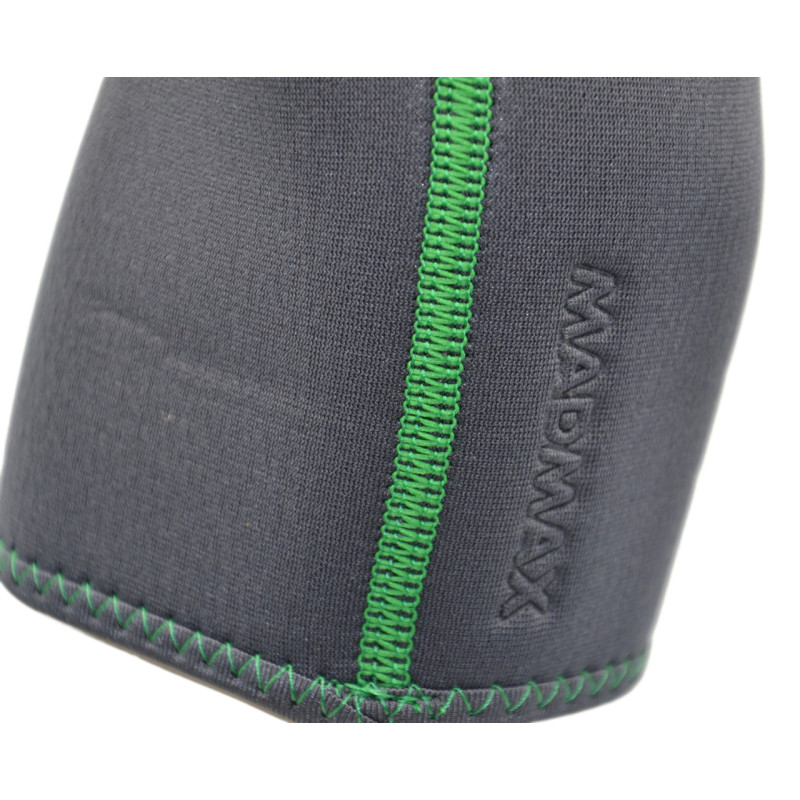Налокітник MadMax MFA-293 Zahoprene Elbow Support Dark Grey/Green (1шт.) S