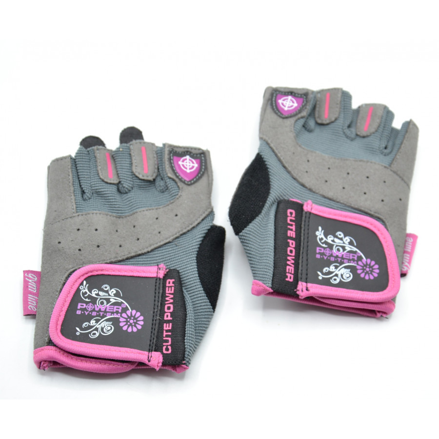 Рукавички для фітнесу Power System PS-2560 Cute Power жіночі Pink XS