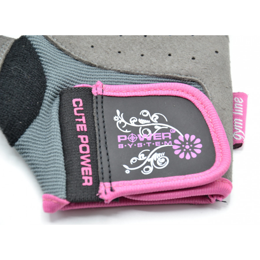 Рукавички для фітнесу Power System PS-2560 Cute Power жіночі Pink XS