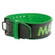 Пояс для тяжелой атлетики MadMax MFB-302 Quick Release Belt Black/Green, Размер XL (92-110 см), Натуральная кожа, Черно-зеленый