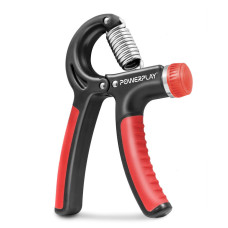 Эспандер кистевой PowerPlay PP-4323 с регулируемой нагрузкой 10-40 кг, Strength Grip, Черно-красный