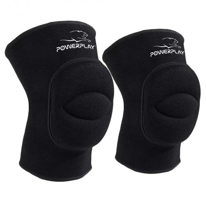 Наколінники PowerPlay PP-8000 Elastic Knee Support (пара) чорні S