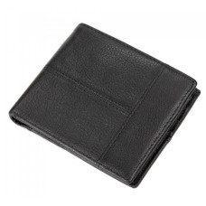 Кожаное мужское портмоне Tiding Bag черный