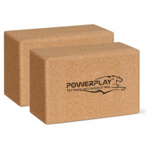 Блоки для йоги 2шт. PowerPlay PP_4006 з пробкового дерева Cork Yoga Block (пара) Блоки для йоги 2шт. PowerPlay PP_4006 з пробкового дерева Cork Yoga Block (пара)