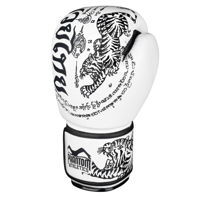 Боксерські рукавиці Phantom Muay Thai White 10 унцій (капа )