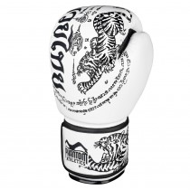 Боксерські рукавиці Phantom Muay Thai White 10 унцій (бинти в подарунок)