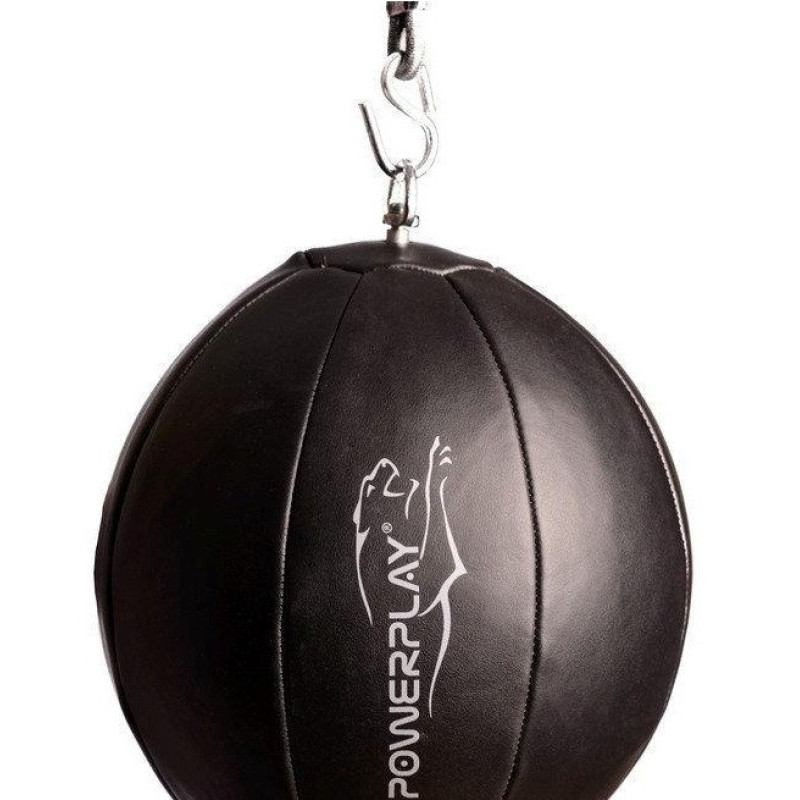 Боксерская груша на растяжке PowerPlay 3062 SR Черная