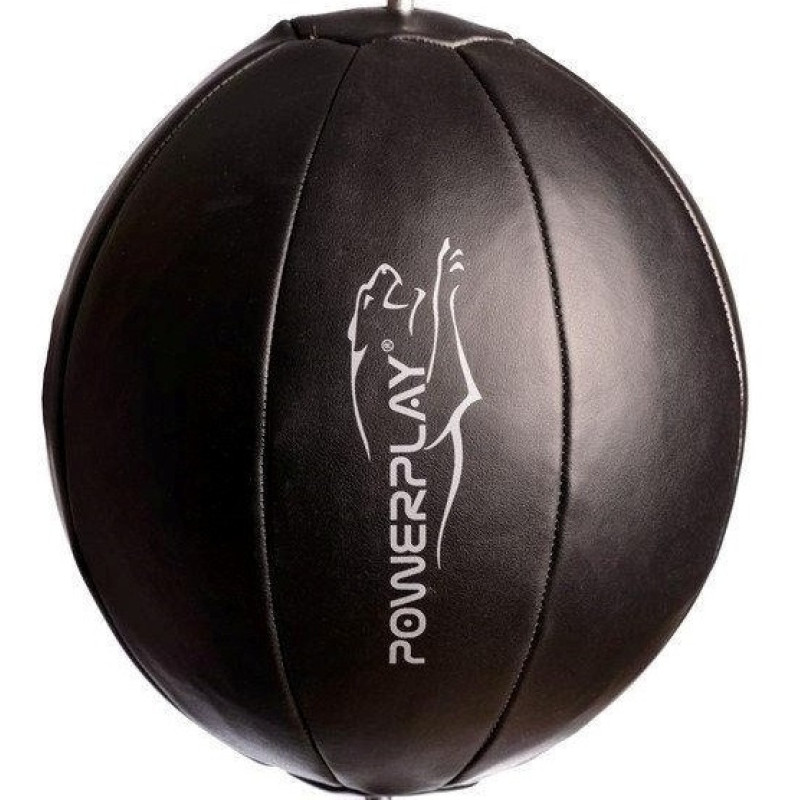 Боксерська груша на розтяжці PowerPlay 3062 SR Чорна