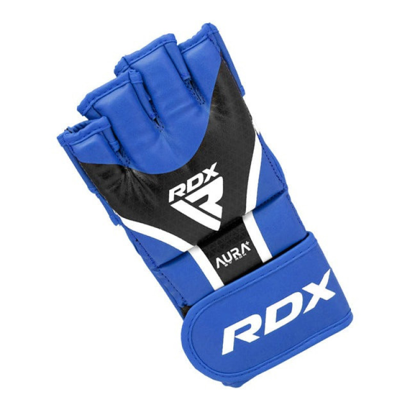 Рукавиці для ММА RDX AURA PLUS T-17 Blue/Black M