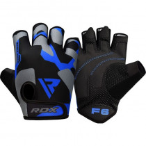 Рукавички для фітнесу RDX F6 Sumblimation Blue XXL Рукавички для фітнесу RDX F6 Sumblimation Blue XXL