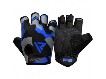 Рукавички для фітнесу RDX F6 Sumblimation Blue XXL