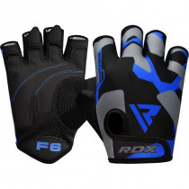 Рукавички для фітнесу RDX F6 Sumblimation Blue XXL Рукавички для фітнесу RDX F6 Sumblimation Blue XXL