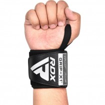 Бинти для зап'ясть (кистьові бинти) RDX WR11 GYM Wrist Wrap Black/Grey