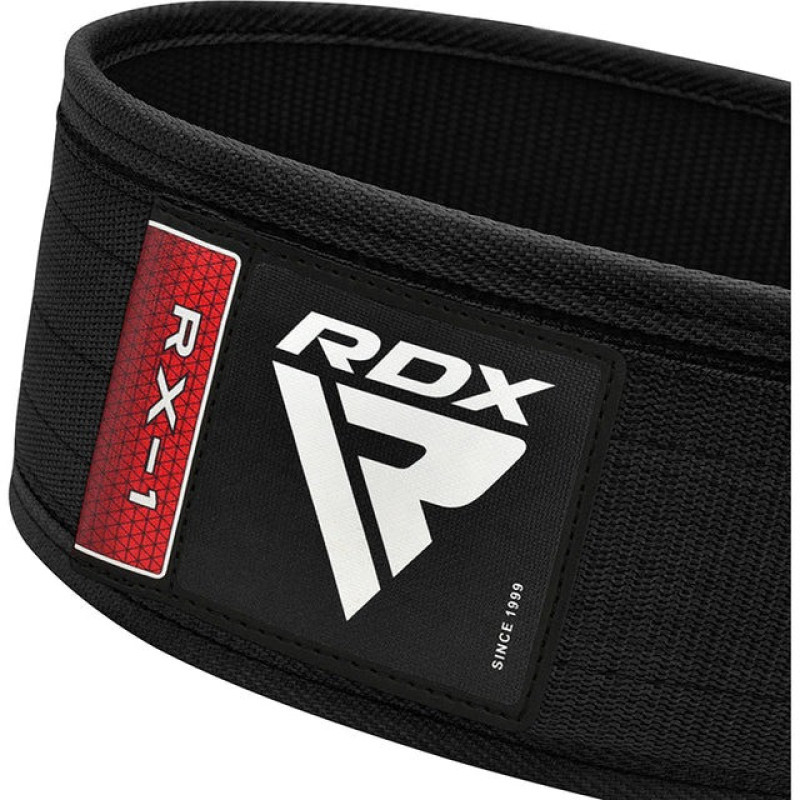 Пояс для важкої атлетики RDX RX1 Weight Lifting Belt Black L