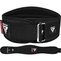 Пояс для важкої атлетики RDX RX3 EVA Curve, S, неопрен/нейлон, чорний