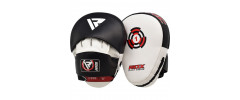 Лапи боксерські RDX T1 Curved White/Black