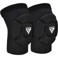 Наколенники спортивные RDX HOSIERY KNEE FOAM K5 BLACK/WHITE-S (пара), Размер S, Полиэстер, Черно-белые
