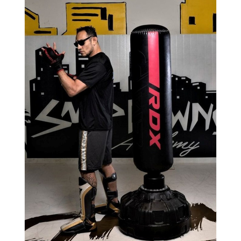 Рукавиці для ММА (Греплінгові рукавички) RDX F6 KARA Matte Red Plus S/M