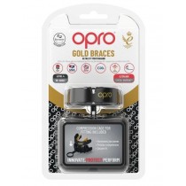 Капа OPRO Gold Braces під брекети доросла (вік 11+) Blackl/Gold (art.102506001)