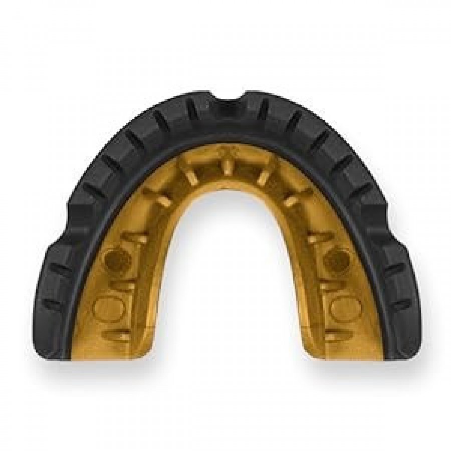 Капа OPRO Gold Braces під брекети доросла (вік 11+) Blackl/Gold (art.102506001)