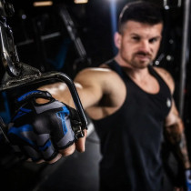 Рукавички для фітнесу RDX F6 Sumblimation Blue XXL Рукавички для фітнесу RDX F6 Sumblimation Blue XXL