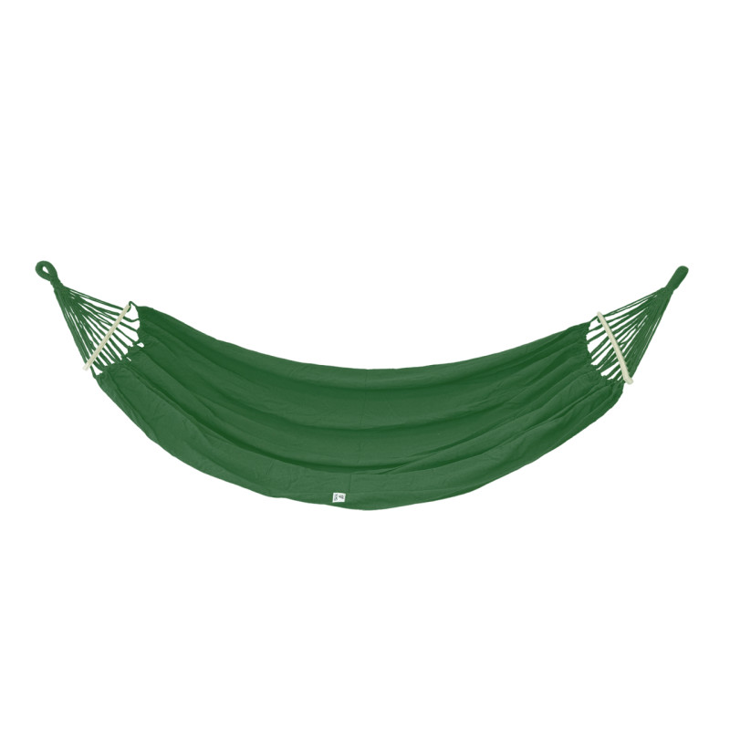 Двомісний гамак з планкою Hygge зелений XXL 200х150 WCG