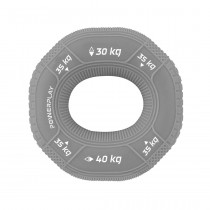 Еспандер кистьовий силіконовий PowerPlay PP-4331 Hand Grip Large 30-35-40 кг. Сірий Еспандер кистьовий силіконовий PowerPlay PP-4331 Hand Grip Large 30-35-40 кг. Сірий