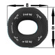 Еспандер кистьовий силіконовий PowerPlay PP-4331 Hand Grip Hard 40-45-50 кг. Чорний