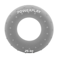 Еспандер кистьовий силіконовий PowerPlay PP-4338 Hand Grip Large 25 кг. Сірий