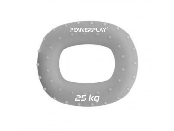 Еспандер кистьовий силіконовий PowerPlay PP-4337 Hand Grip Large 25 кг. Сірий