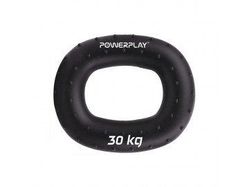 Еспандер кистьовий силіконовий PowerPlay PP-4337 Hand Grip Hard 30 кг. Чорний