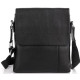 Сумка чоловіча з натуральної шкіри Tiding Bag чорна