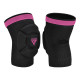 Наколінники спортивні RDX HOSIERY KNEE FOAM K5 BLACK/PINK-S (пара)