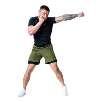 Компресійні шорти для RDX MMA T16 2-в-1 GREN/BLACK-S Компресійні шорти для RDX MMA T16 2-в-1 GREN/BLACK-S