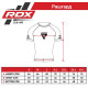 Рашгард RDX на короткий рукав, схвалена IMMAF, Чорно червона XL