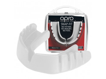Капа OPRO Snap-Fit White (art.002139010)