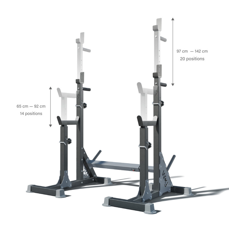 Стійки під штангу 3в1 Bugai Pro – жим, присідання, бруси WCG