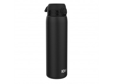 Пляшка для води металева ION8 1200 мл. Stainless Steel , Black
